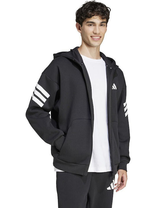 Future Icons 3-Stripes Hanorac Black