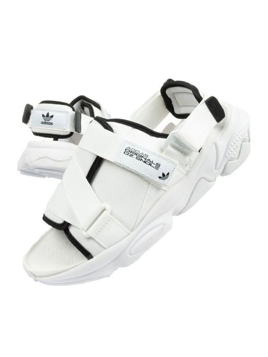 Ozweego Sandal Women's Flat Sandals Sporty in White Color