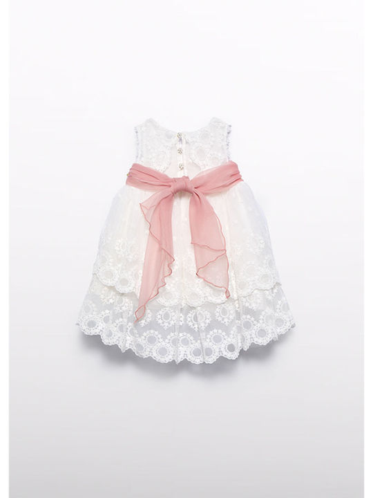 Abel & Lula Children's Dress Tulle cream