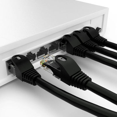 Powertech Καλώδιο Δικτύου Cab-n408 Cat 6 U Utp Cca 250hz 10m Μαύρο Cab-n408