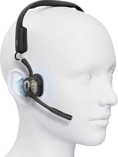 Shokz Openmeet UC Kabelloses Bluetooth-Knochenleitungs-Videokonferenz-Headset USB-A Adapter
