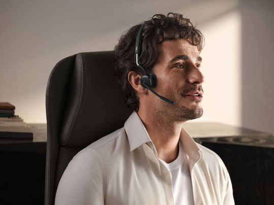 Shokz Openmeet UC Kabelloses Bluetooth-Knochenleitungs-Videokonferenz-Headset USB-A Adapter