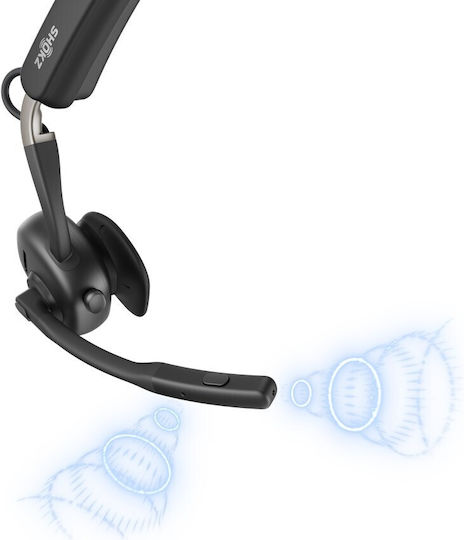 Shokz Openmeet Kabelloses Bluetooth-Knochenleitungs-Videokonferenz-Headset