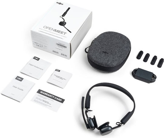 Shokz Openmeet Kabelloses Bluetooth-Knochenleitungs-Videokonferenz-Headset