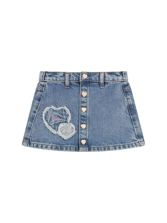 Guess Kinder Jeansrock Blau