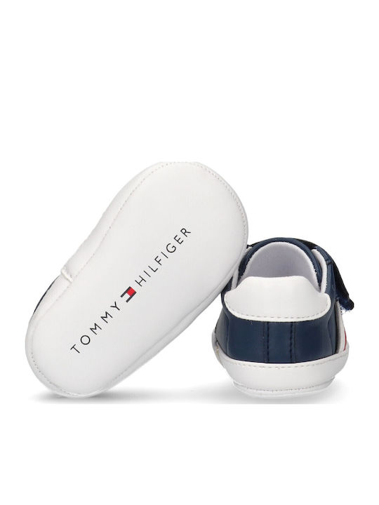 Tommy Hilfiger Βρεφικά Sneakers Αγκαλιάς Μπλε