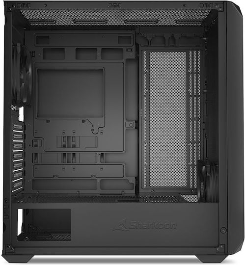 Sharkoon AK2 Midi Tower Computer Case Black