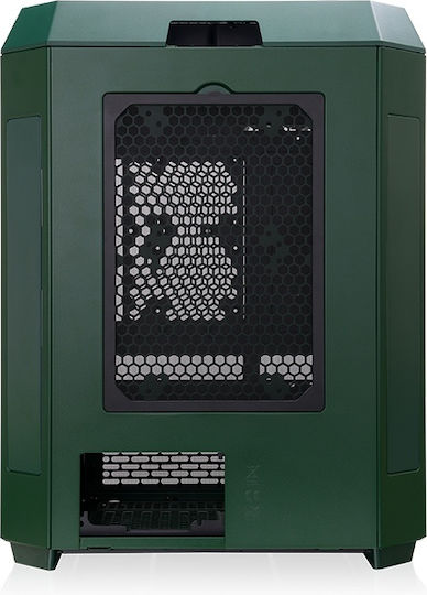 Thermaltake The Tower 600 Gaming Midi Tower Computer Case with Window Panel Racing Green