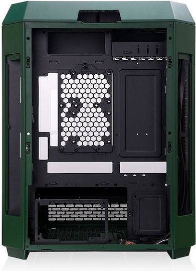 Thermaltake The Tower 600 Gaming Midi Tower Computer Case with Window Panel Racing Green