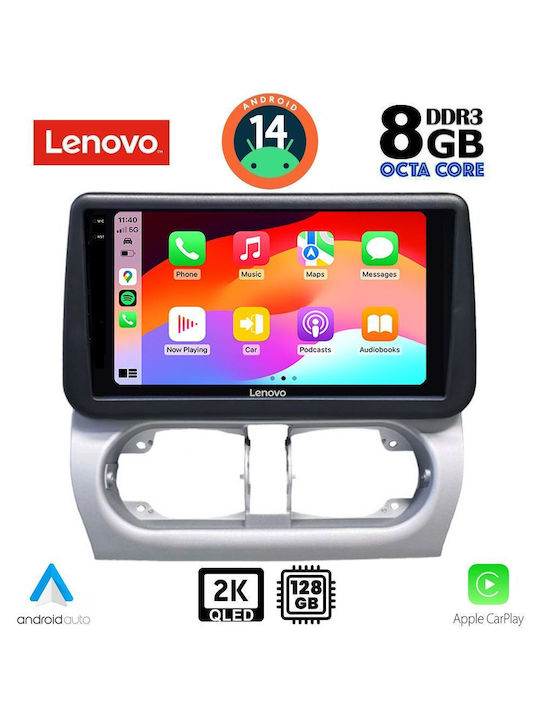 Lenovo Car Audio System for Opel Corsa / Tigra 2001-2014 (Bluetooth/USB/AUX/WiFi/GPS/Apple-Carplay/Android-Auto) with Touch Screen 9"