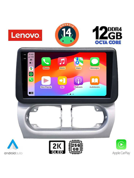 Lenovo Car Audio System for Opel Corsa / Tigra BMW X1 / X3 / X4 (Bluetooth/USB/AUX/WiFi/GPS/Apple-Carplay/Android-Auto) with Touch Screen 9"