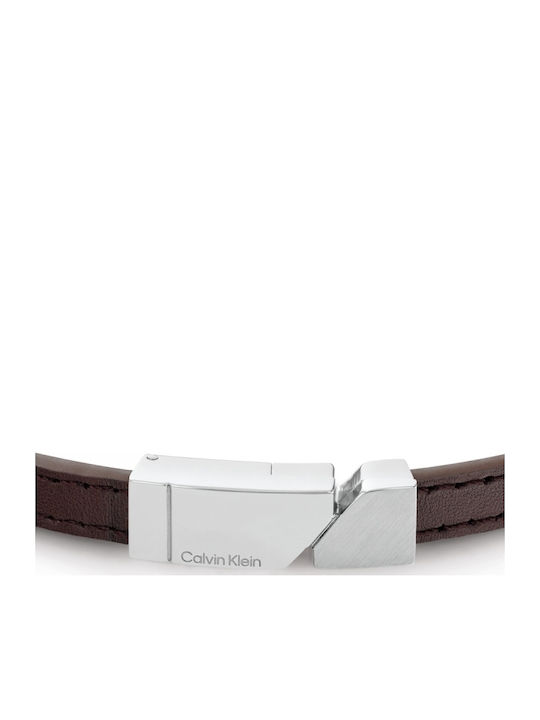 Calvin Klein Ανδρικό Βραχιόλι Δερμάτινο Calvin Klein Ανδρικό Βραχιόλι Δερμάτινο