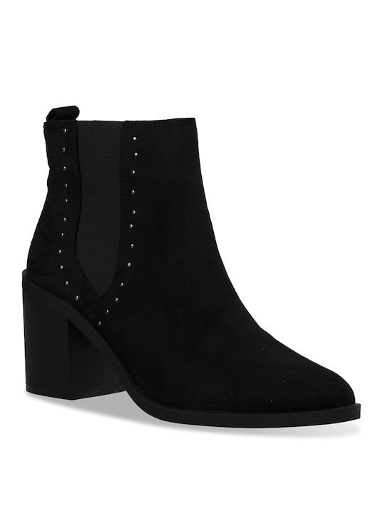 Tsouderos Shoes Ankle Boots Μαύρα T06-20365-34