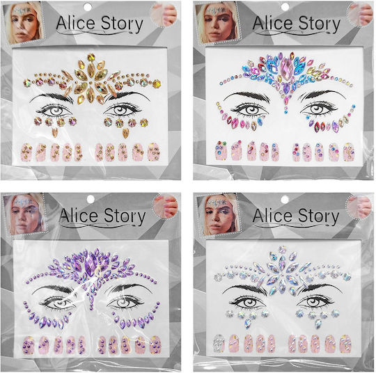 Carnival Body Stickers for Halloween (Μiscellaneous Designs)