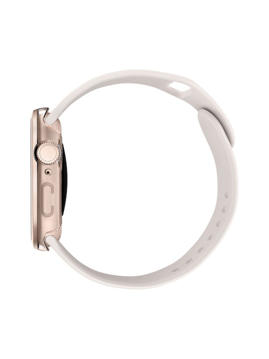 Carcasă Uniq pentru Apple Watch Seria 10 42mm Sticlă Călită Rose Gold