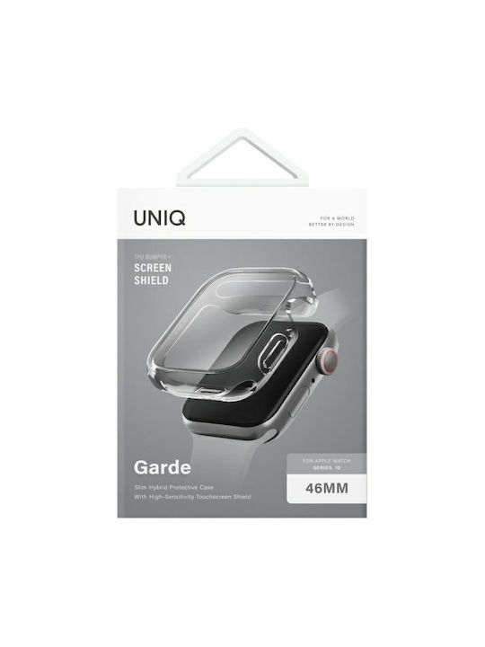 Uniq Θήκη Garde Apple Watch Series 46mm Διαφανής Clear