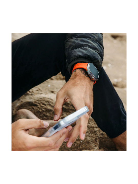 UAG Λουράκι Σιλικόνης Μπεζ (Apple Watch Series 49mm, 46mm, 45mm, 44mm, 42mm)