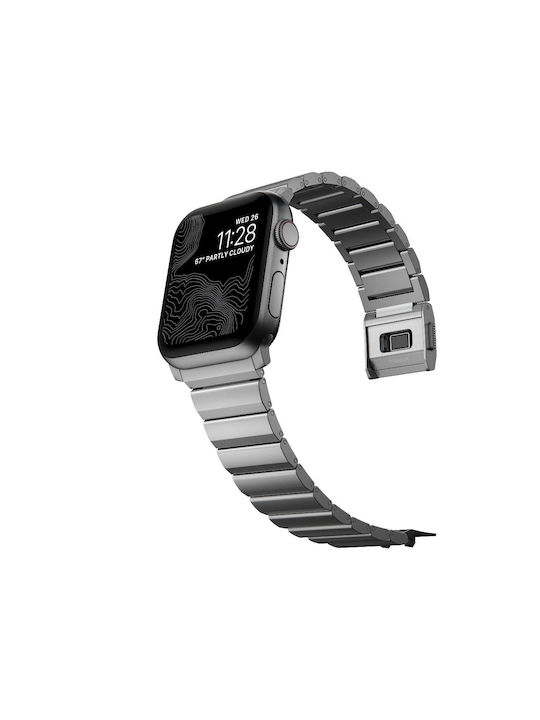 Nomad Λουράκι Ανοξείδωτο Ατσάλι Titanium (Apple Watch 44/45/46mm/Ultra 49mm)
