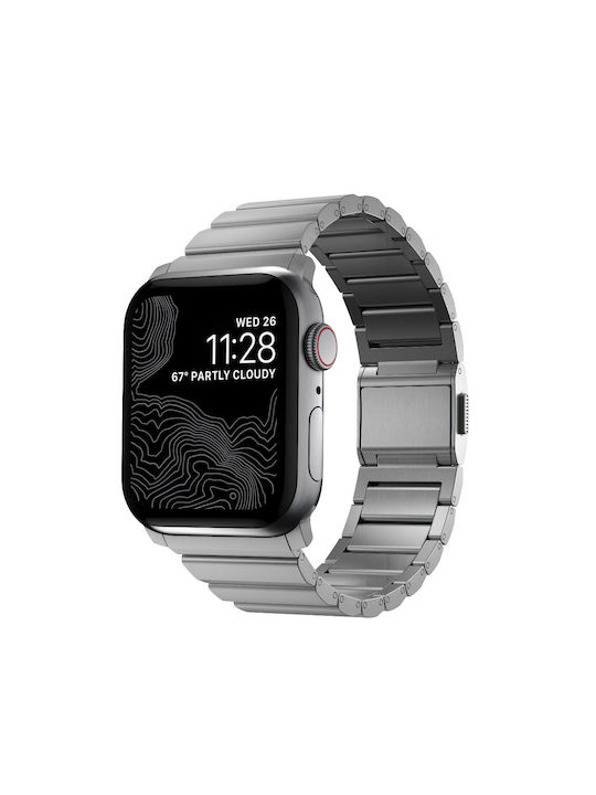 Nomad Λουράκι Ανοξείδωτο Ατσάλι Titanium (Apple Watch 44/45/46mm/Ultra 49mm)