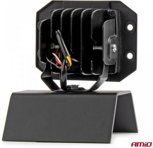 Amio Προβολεας Εργασιας Τετραγωνος Led 60w 9-36v 6.000lm 6.500k Awl66 Amio 1 Τεμ 04207/am