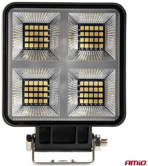 Amio Square LED Work Light 68W 9-36V 8,000lm 6,500K AWL59 Amio 1 Piece 04200/am