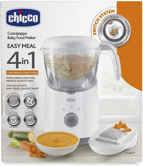 Chicco Easy Meal Βρεφικός Ατμομάγειρας με Μπλέντερ 1lt