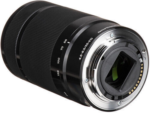 Sony Crop Camera Lens 55-210mm f/4.5-6.3 Telephoto Tele Zoom for Sony E Mount Black