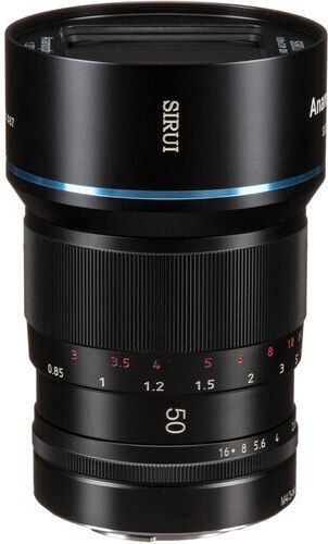Sirui Crop Φωτογραφικός Φακός Anamorphic 50mm f/1.8 Standard Zoom για Micro Four Thirds (MFT) Mount Μαύρος