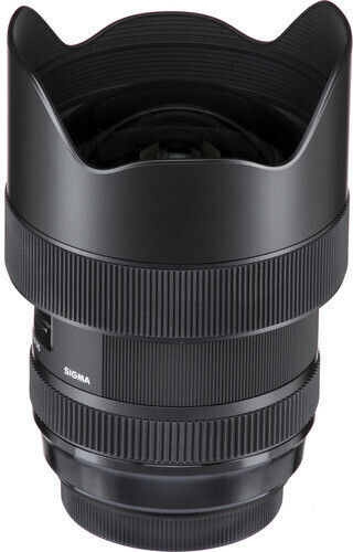 Sigma Full Frame Camera Lens 14-24mm f/2.8 DG HSM Art Wide Angle Zoom for Canon EF Mount Black