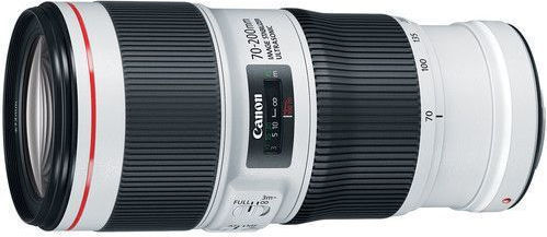 Canon Full Frame Camera Lens EF 70-200mm f/4L IS II USM Tele Zoom for Canon EF Mount White