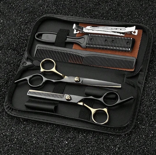 Nopps Set Trimming & Thinning Hair Cutting Scissors 6"
