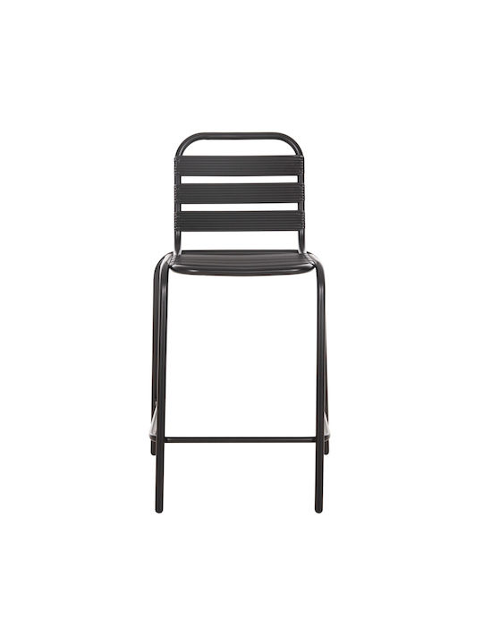 Stool Bar Metallic Laura Black