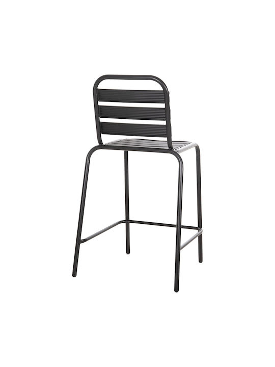 Stool Bar Metallic Laura Black