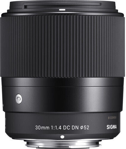 Sigma Crop Camera Lens 30mm f/1.4 DC DN Contemporary Fixed for Leica L Mount Black