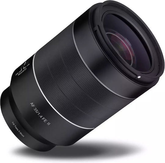 Samyang Full Frame Φωτογραφικός Φακός AF 35mm F/1.4 FE II Wide Angle για Sony E Mount Μαύρος