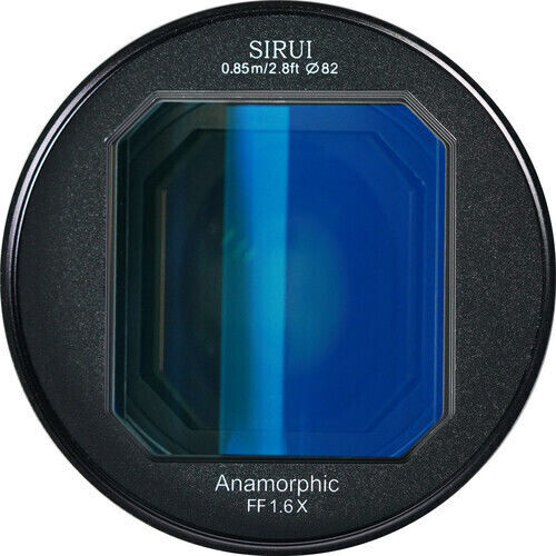 Sirui Full Frame Camera Lens 75mm T2.9 1.6x Anamorphic Standard Zoom for Canon RF Mount Black
