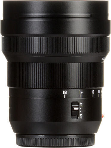 Panasonic Crop Camera Lens Lumix G Leica DG 8-18mm, f/2.8-4.0 Asph. Standard Zoom for Micro Four Thirds (MFT) Mount Black