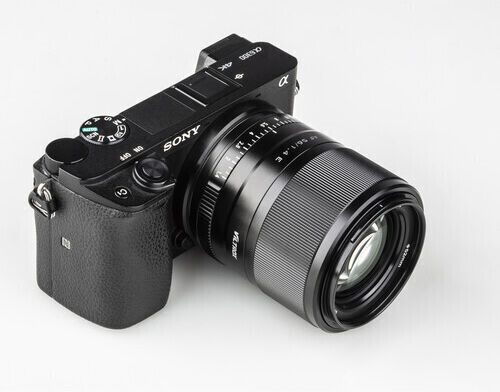 Viltrox Crop Camera Lens AF 56mm f/1.4 E Telephoto for Sony E Mount Black