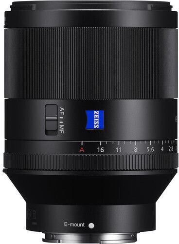 Sony Full Frame Camera Lens Planar T* FE 50mm F1.4 ZA Fixed for Sony E Mount Black