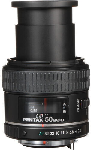 Pentax Full Frame Φωτογραφικός Φακός SMC DFA 50mm F/2.8 Standard / Macro για Pentax K Mount Μαύρος