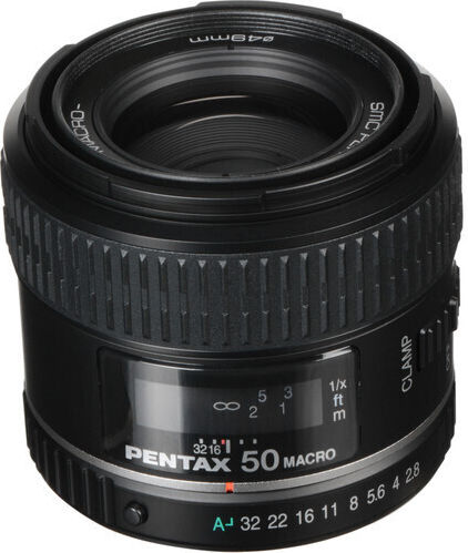 Pentax Full Frame Φωτογραφικός Φακός SMC DFA 50mm F/2.8 Standard / Macro για Pentax K Mount Μαύρος