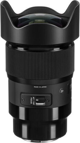 Sigma Пълен кадър Фотообектив 20mm f/1.4 DG HSM Art Широк ъгъл за Лайка Л Монтаж Черен