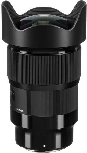 Sigma Пълен кадър Фотообектив 20mm f/1.4 DG HSM Art Широк ъгъл за Лайка Л Монтаж Черен