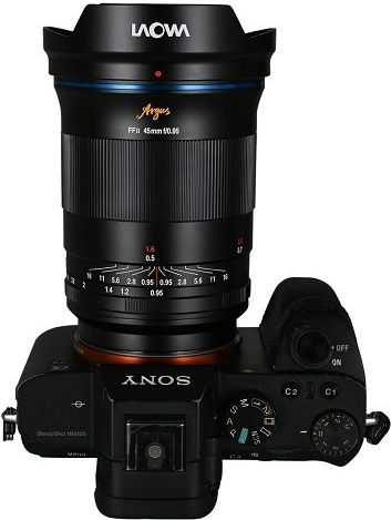 Laowa Full Frame Φωτογραφικός Φακός Argus 45mm F/0.95 FF Σταθερός για Sony E Mount Μαύρος