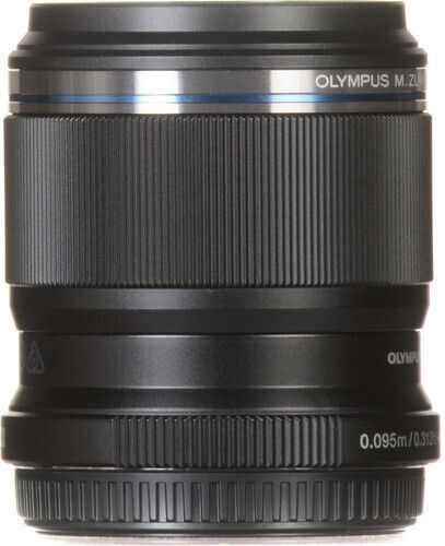 Olympus Crop Φωτογραφικός Φακός M.Zuiko Digital ED 30mm 1:3.5 Standard / Macro για Micro Four Thirds (MFT) Mount Μαύρος