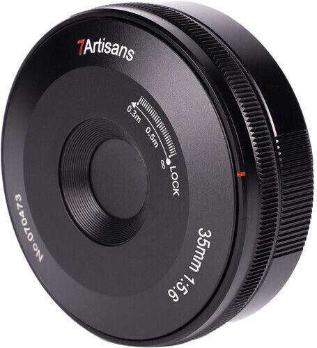 7artisans Full Frame Φωτογραφικός Φακός Photoelectric 35mm f/5.6 Wide Angle / Pancake για Nikon Z Mount Μαύρος