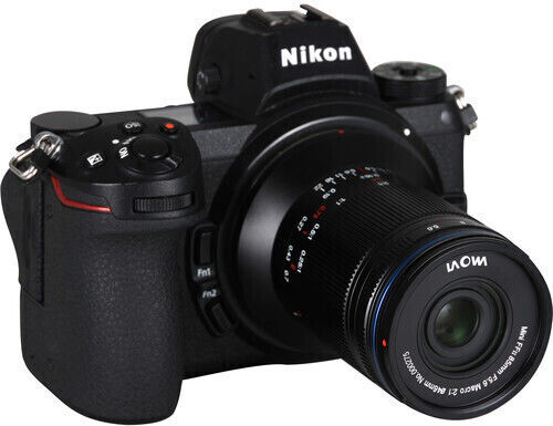 Laowa Voller Rahmen Kameraobjektiv 85mm f/5.6 2x Ultra APO Makro für Nikon Z Mount Black