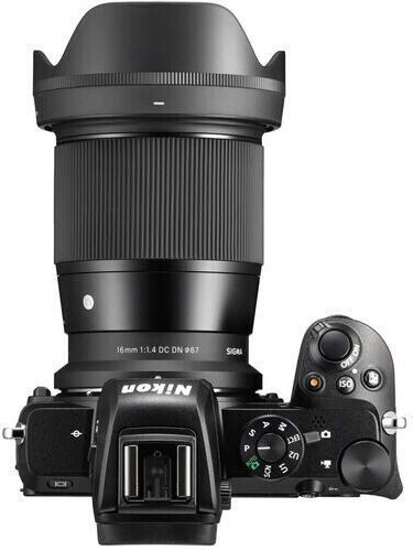 Sigma Crop Camera Lens 18-50mm F/2.8 DC DN Standard Zoom for Canon RF Mount Black