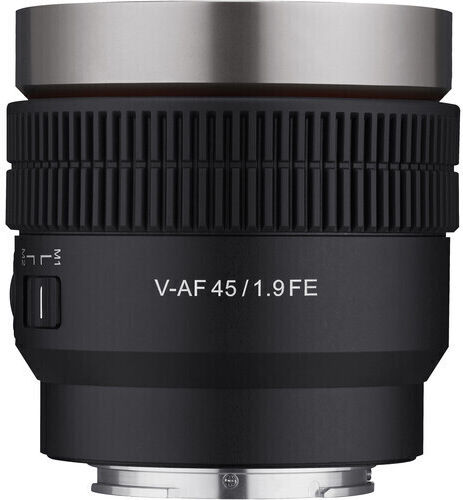 Samyang Full Frame Φωτογραφικός Φακός Cine V-AF 45mm T1.9 FE Standard Zoom για Sony E Mount Μαύρος