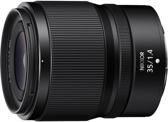 Nikon Full Frame Φωτογραφικός Φακός Nikkor Z 35mm f/1.4 Σταθερός για Nikon Z Mount Μαύρος